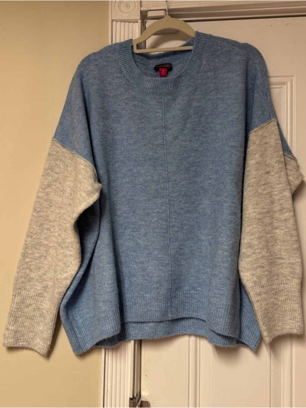 Vince Camuto Light Blue Crewneck Sweater
